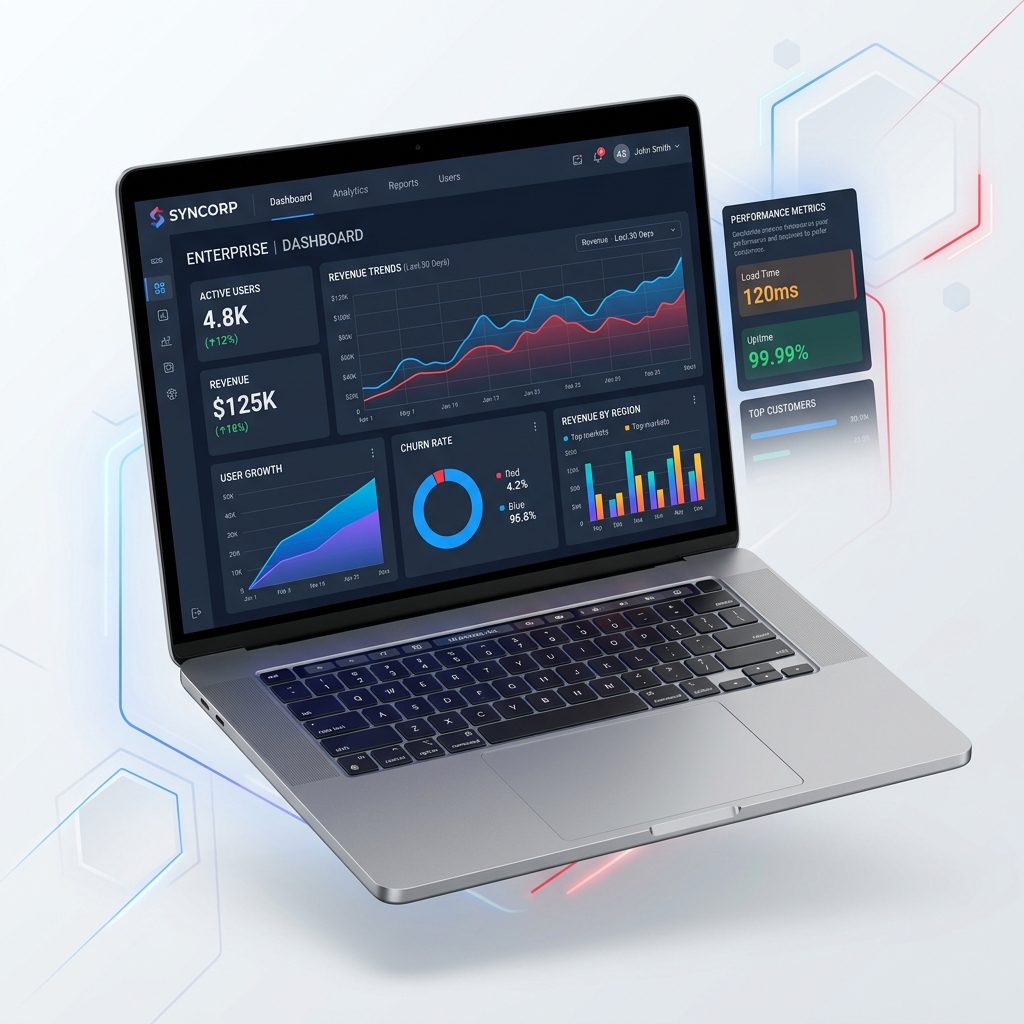 I-BACUS TECH Digital Products Showcase Laptop